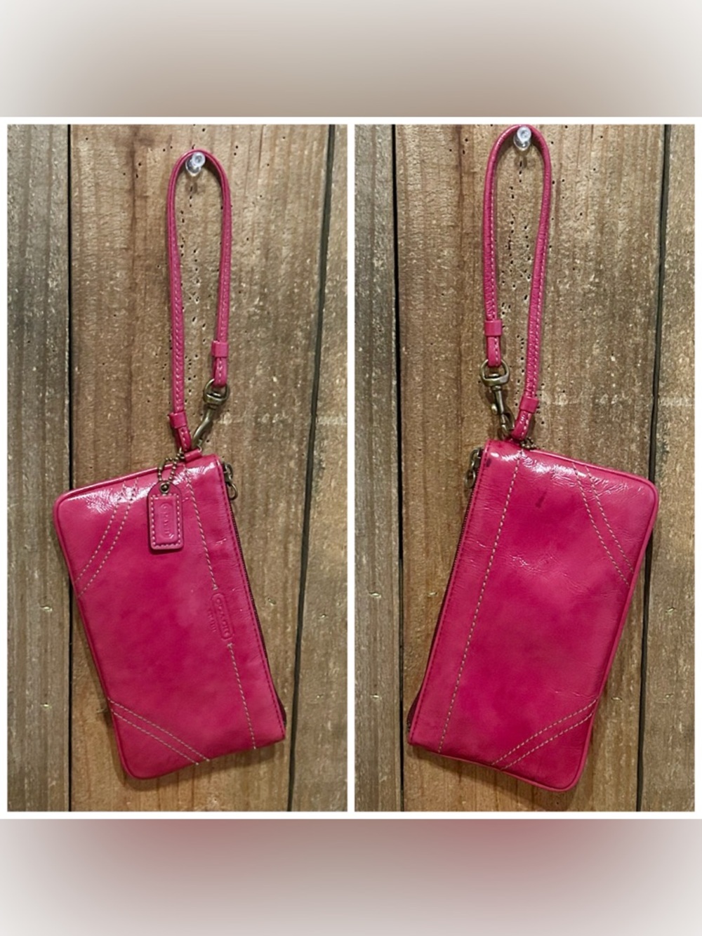 Coach. 4 Piece Set: Madison Phoebe Bag with Free Wristlet, Scarf & Dust Bag. - Picture 13 of 16